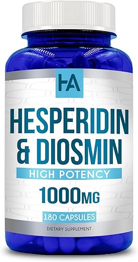 Healing Awakening - Hesperidina Plus 1000mg por Porção (180 Cápsulas Vegetarianas) – Aumente sua Saúde com Hesperidina!