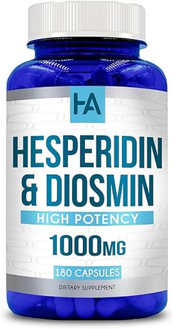 Healing Awakening - Hesperidina Plus 1000mg por Porção (180 Cápsulas Vegetarianas) – Aumente sua Saúde com Hesperidina!