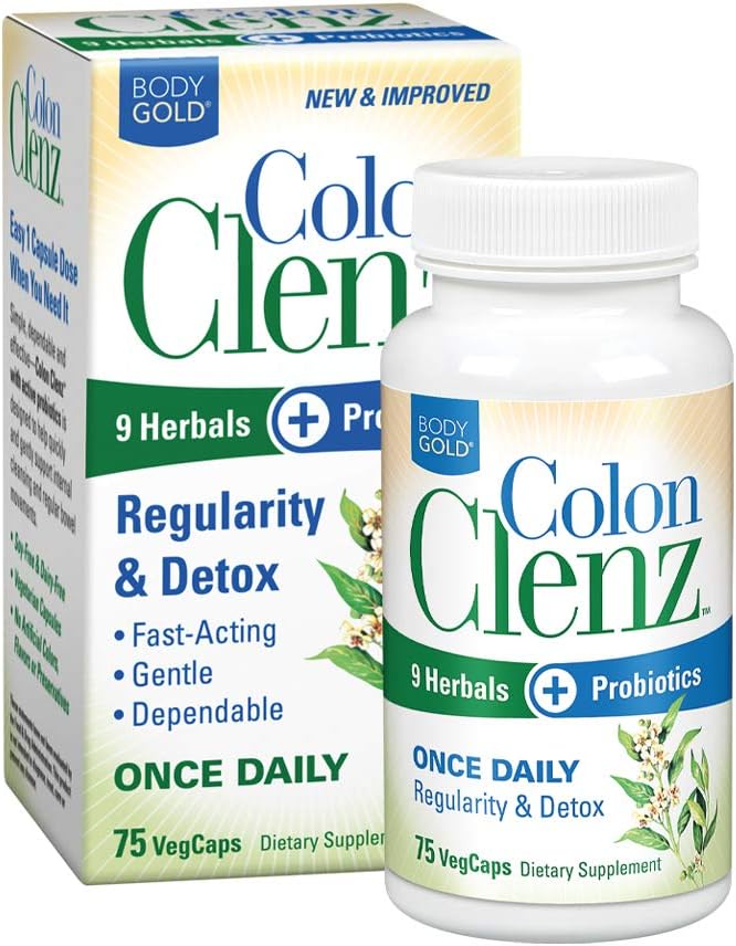 Colon Clenz Regularidade – Limpeza Intestinal para uma Rotina Saudável - Body Gold