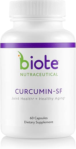 Nutraceuticals – Curcumin SF – Circulação Saudável do Envelhecimento (60 Cápsulas) - bioTE