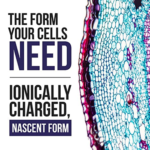 Triquetra Health - Nascent Iodine 400 Servings – Frasco de Vidro, Vegano, 1800 mcg – 600 mcg por Gota – Puro, Cor Transparente – Suporta a Saúde da Tireoide, Energia, Imunidade