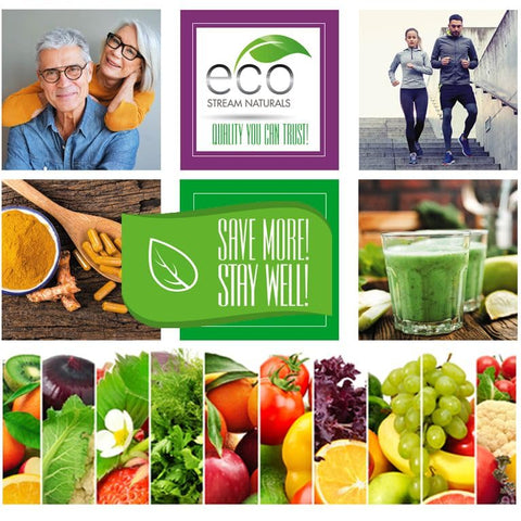 ecostream Naturals - Complexo de Magnésio 500mg – Todos os 5 Compostos Minerais de Magnésio – Alta Absorção – Livre de Glúten