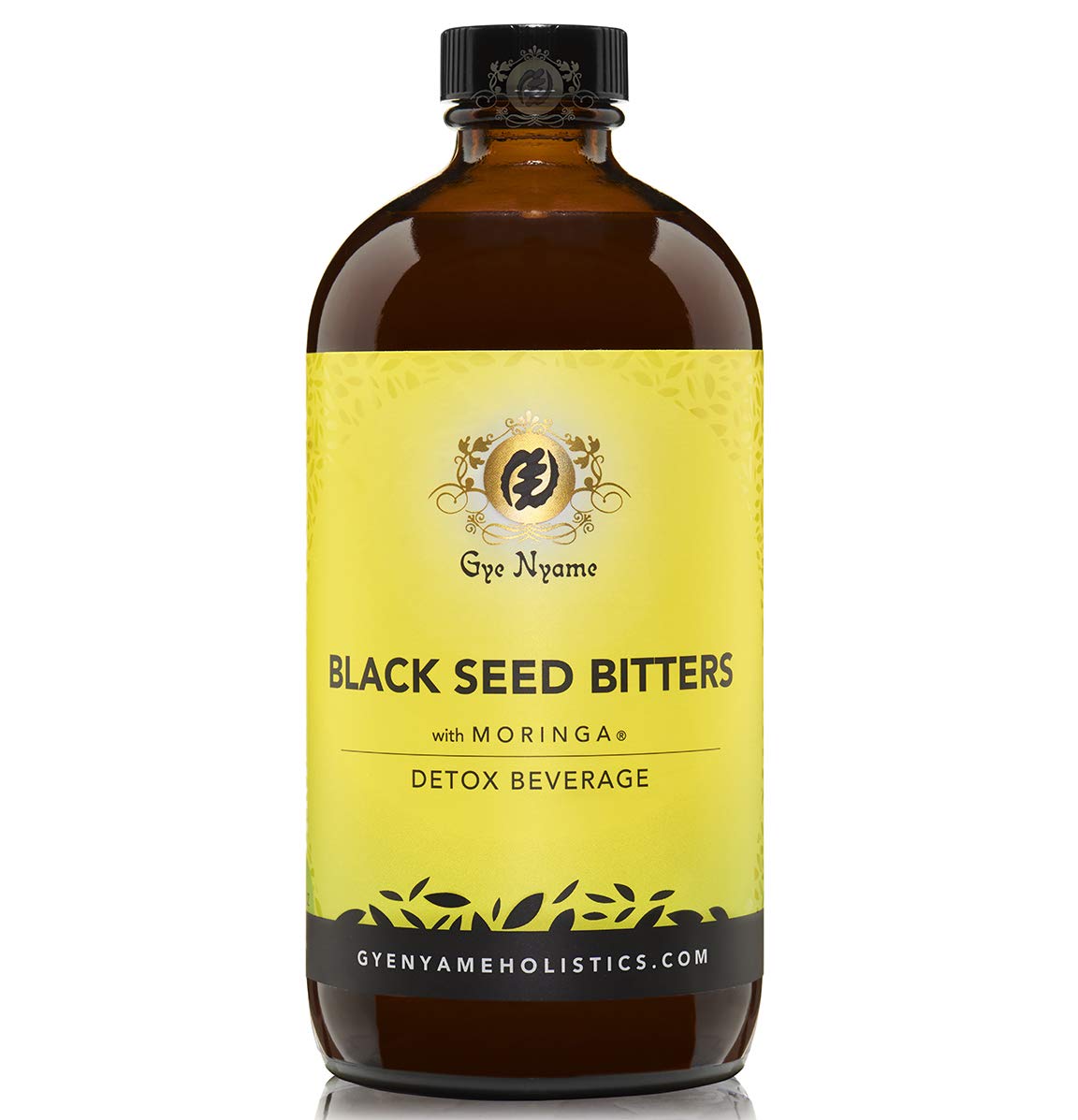 BLACK SEED BITTERS com Moringa 3 x 473 ml frascos~Gye Nyame~Desintoxicação e Economia