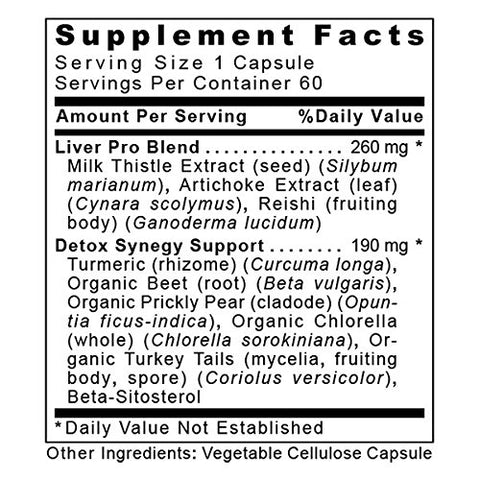 Premier Research Labs - HepatoVen TM – 60 Cápsulas Veganas para Desintoxicação e Suporte ao Fígado – Premier