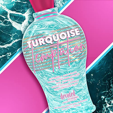 Turquoise Temptation Loção Bronzeadora Indoor e Outdoor 360ml - Devoted Creations