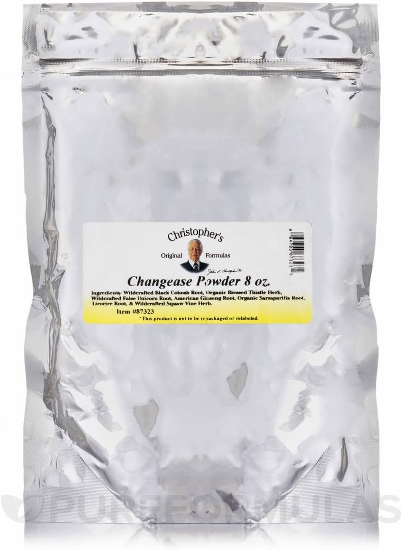 Dr. Christopher's - Christopher’s Original Formulas Changease Pó 8 OZ – Fórmula Original de Christopher para Mudanças – 227g