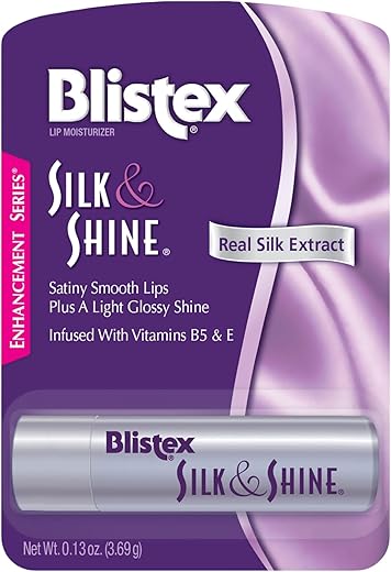 Silk: Hidratante Labial com Fórmula Suave e Proteção Solar SPF 15 | 4g - Blistex