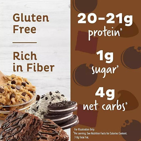 Barras de Proteína Quest Sem Glúten, Pack Sortido | 6 Cookie Dough de Chocolate Chip, 6 Cookies | 12 Unidades | Embalagem Variada - JÁCLER