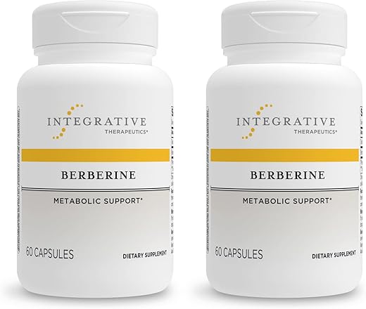 Berberine – 1000-1500 mg Diários – Suplemento Berberine HCL para Suporte Metabólico – Livre de Glúten - Integrative Therapeutics