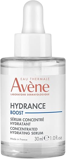 Eau Thermale Avène Hydrance Boost Serum Hidratante Concentrado, Hidratação 48 Horas, Ácido Hialurônico, 30ml