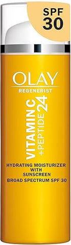 Regenerist Hidratante Facial com Vitamina C e Peptídeos, FPS 30, 50g - Olay