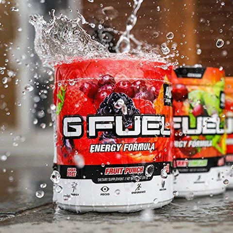 Fruit Punch Tub (40 Porções) Fórmula de Energia e Resistência Elite, 280g - G Fuel