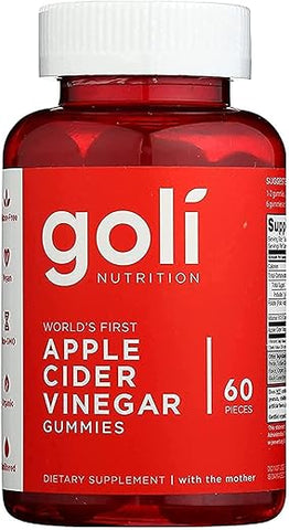 Nutrition: Gummies de Vinagre de Maçã – 60 Unidades, 60 Unidades - Goli