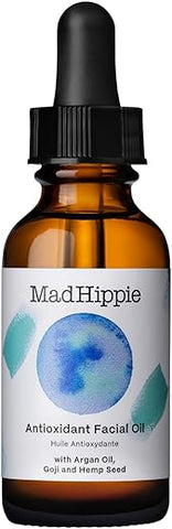 Mad Hippie - Óleo Facial Antioxidante Mad Hippie – Óleo Facial para Mulheres/Homens com Óleo de Argan Orgânico, Hidratante Não Comedogênico para o Rosto com Fontes Naturais de Vitamina C |