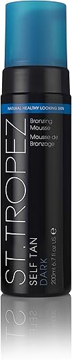 St.Tropez Mousse Autobronzeador Escuro, Vegano, Natural – 200ml