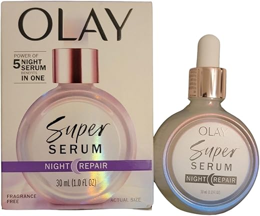 Super Serum Reparador Noturno Sem Fragrância – 30ml - Olay