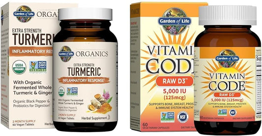 Cúrcuma Resposta Inflamatória – 60 cápsulas de 500mg - Garden of Life