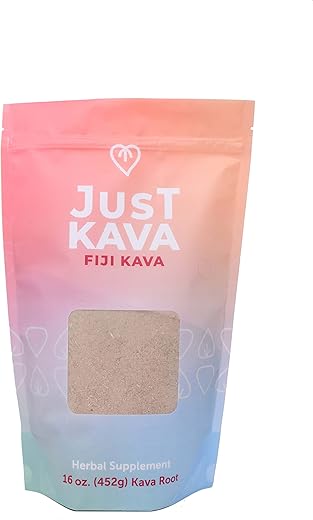 Just Kava - Fiji Kava – Suplemento Herbal 452g: Potencialize seu bem-estar com a marca líder em Kava