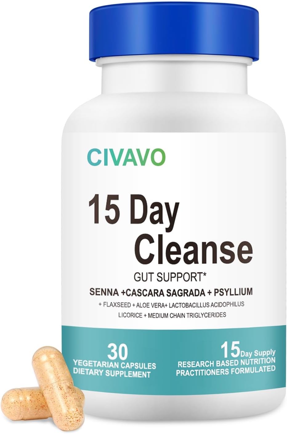 Civavo - Limpeza Intestinal de 15 Dias para Mulheres – Marca do Produto