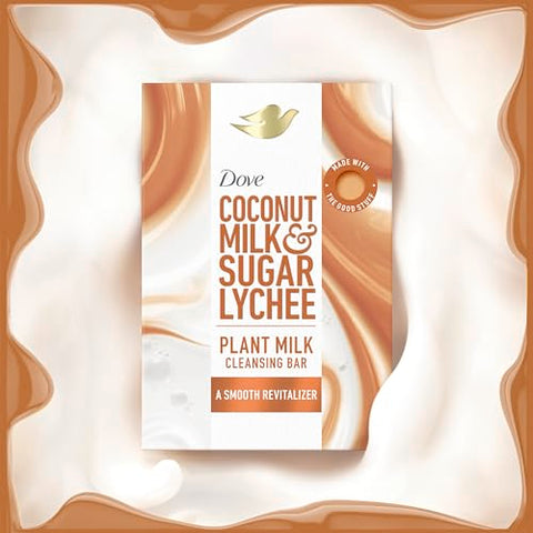 Sabonete em Barra Dove Plant Milk com Leite de Coco – Limpeza Suave e Hidratação Natural