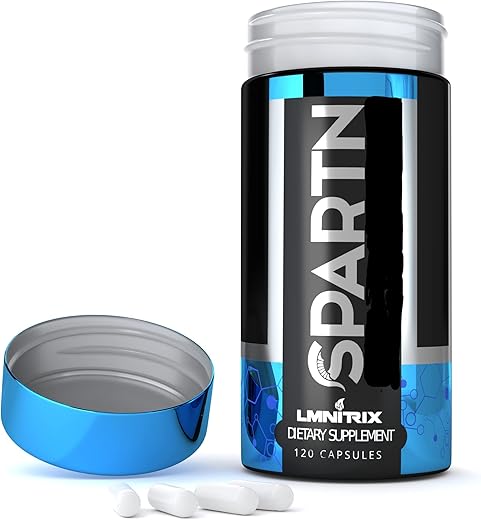 LMNITRIX - Spartn – Impulsionador de Testosterona para Homens | Aumente sua Energia e Desempenho Masculino