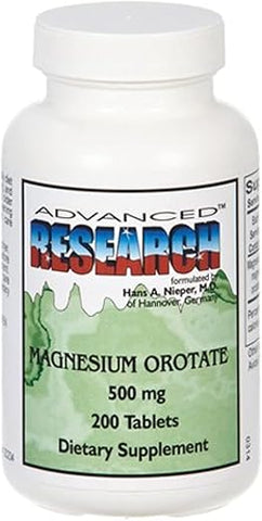 NCI Advanced Research - Dr. Hans Nieper – Comprimidos de Magnésio Orotate, 500 mg, 200 Unidades