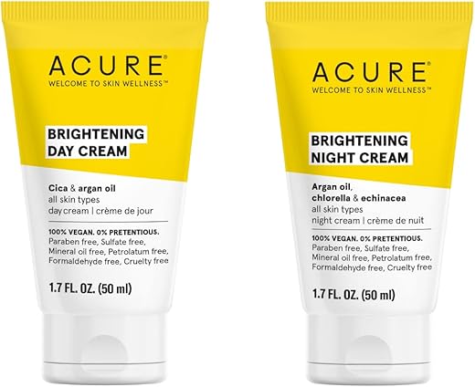 Acure - ACURE Brightening Day – Creme Clareador Facial 50g | Produto Natural e Vegano