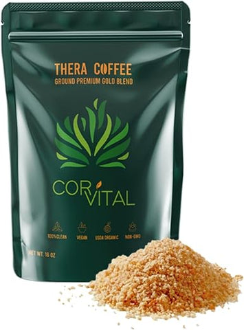 Cor-Vital - Café Orgânico para Enema – 454g – Desintoxicação do Fígado – Terapia Aprovada por Gerson
