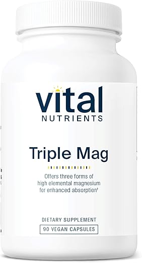 Triple Magnesium Complex | Magnésio Glicinato e Malato Vegano | 100g - Vital Nutrients