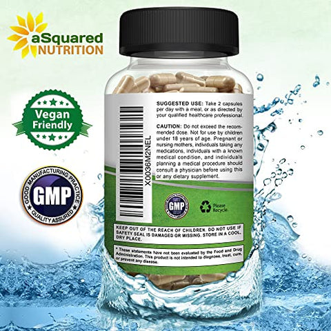 Shilajit 1000mg – 120 Cápsulas – Extrato Puro de Shilajit em Cápsulas e Pó – Humic Natural – 120 Cápsulas - aSquared Nutrition