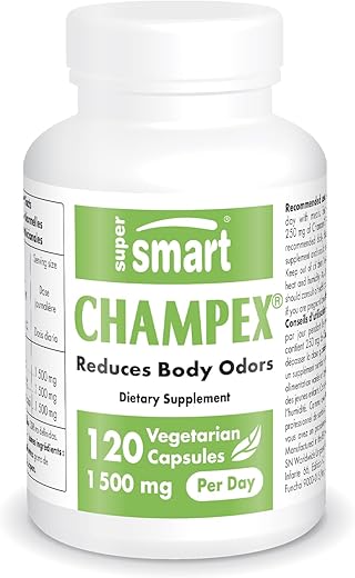 Extrato de Champex Mushroom (Agaricus Bisporus) 1500 mg por Dia – Combate ao Odor Corporal - Supersmart