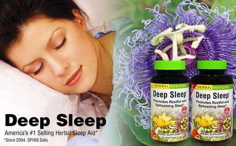 Soft Gels Deep Sleep – 60 Unidades (Embalagem de 1) | Fórmula Natural para um Sono Profundo | Marca Herbs Etc - Herbs Etc.