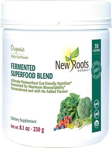 Mistura de Superfoods Fermentados | Inulina de Alcachofra de Jerusalém | 100g - NEW ROOTS HERBAL