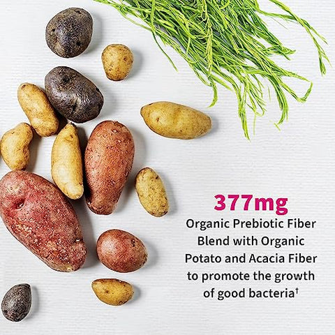 Multivitamínico Orgânico para Mulheres com Probióticos para Saúde Digestiva, Vaginal e Imunológica, 50 Bilhões UFC 16 Cepas, 120 Comprimidos 30 Cápsulas - Garden of Life