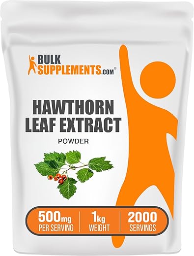 com Extrato de Folha de Espinheiro – Pó de Folha de Espinheiro, Suplemento de Folha de Espinheiro – Pó de Espinheiro, Herbal, Vegano - BulkSupplements