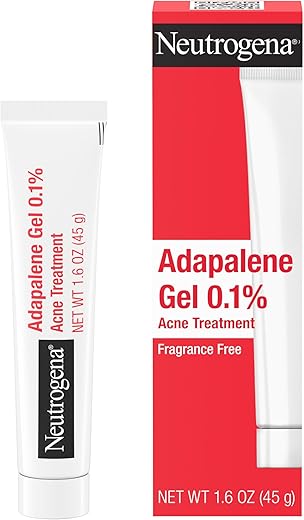 Gel Tratamento Acne Neutrogena Adapalene 0.1% – Medicamento Acne Pimples
