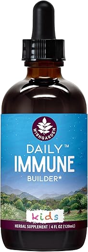 Herbs Daily Immune para Crianças – Fórmula de Suporte Diário ao Sistema Imunológico para Crianças, Defesa Imunológica Herbal - WishGarden