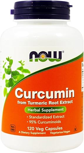 NOW Foods - Now Foods Curcumin 2 Pack – 120 Cápsulas Vegetais – 240g