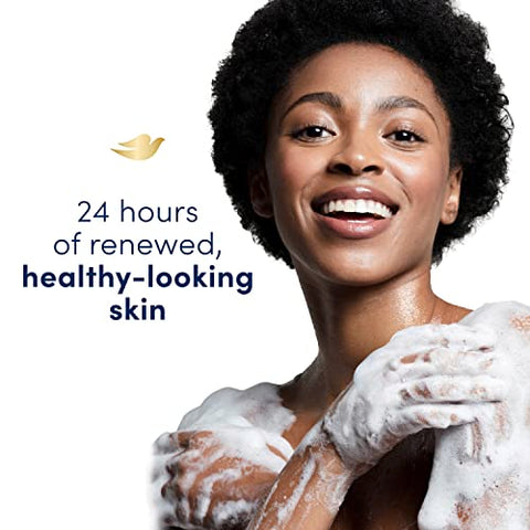 Body Wash Gentle Exfoliating Com Minerais Marinhos 4 Unidades Revela Instantaneamente uma Pele Visivelmente Mais Suave Limpeza que Remove Efetivamente as Bactérias Enquanto Nutre Sua Pele 20 ml - Dove