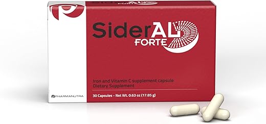 SiderAL® Forte da PHARMANUTRA: Suplemento de Ferro Sucrosomial® – Fórmula Forte em ml/g