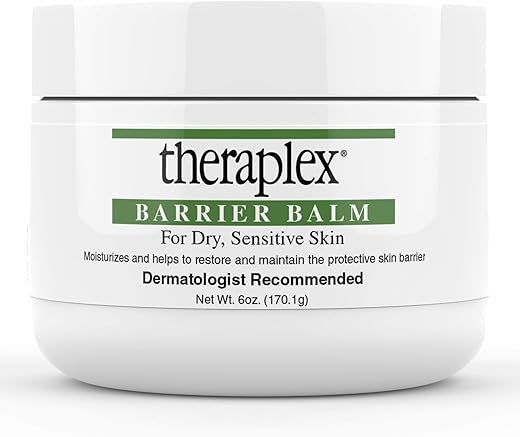 Skin Barrier Balm – Creme Hidratante Reparador para Pele Seca e Sensível – Sem Parabenos ou Conservantes – Não Comedogênico e Hipoalergênico – Dermatologista – 100g - Theraplex