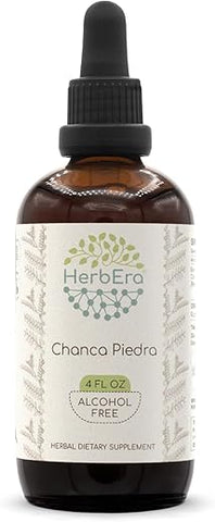 HerbEra - Chanca Piedra B120 Extrato Herbal Sem Álcool, Gotas Líquidas Concentradas Naturais de Chanca Piedra (Phyllanthus niruri) Erva Seca (120 ml)