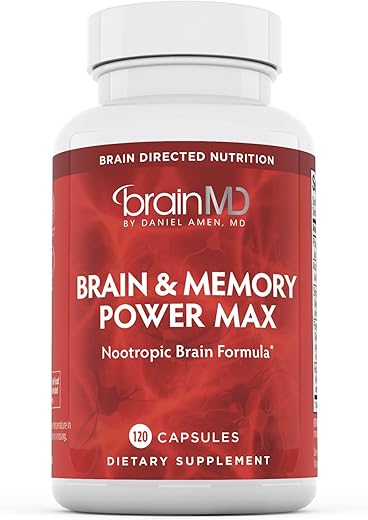 Dr Amen Brain: Potencialize sua mente com o melhor suplemento cerebral em ml e g - BRAINMD