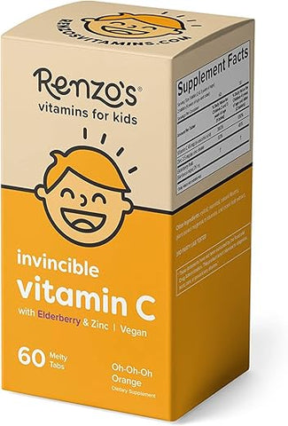 Renzo's - Renzo’s Vitamina C Infalível para Crianças com Sabugueiro – 100g