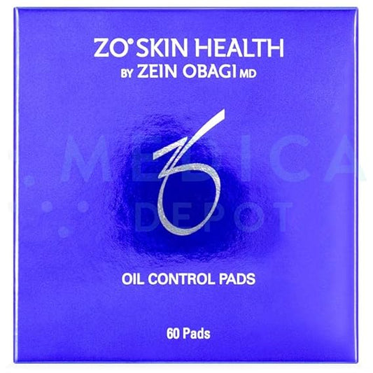 ZO SKIN HEALTH - ZO Skin Health Pads de Controle de Oleosidade para Tratamento da Acne, 2% Ácido Salicílico – 60 pads anteriormente chamados “ZO MEDICAL Cebatrol
