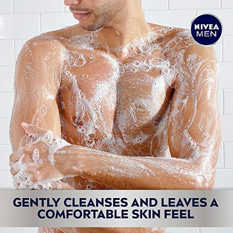 Sport Body Wash com Minerais Revitalizantes, Kit com 3 Frascos de 500ml - Nivea Men