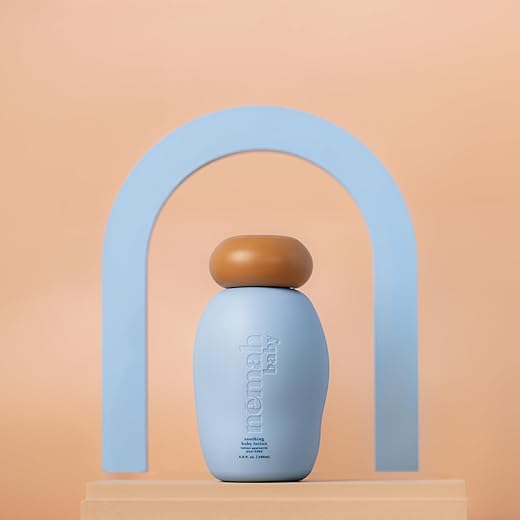 Nemah - Nēmah Loção para Bebês Recém-Nascidos – Loção Calmante para Pele Sensível, Hidratante para Banho do Bebê, Loção Corporal Orgânica para Bebês, Aloe Vera Ativadora, Camomila Actismart