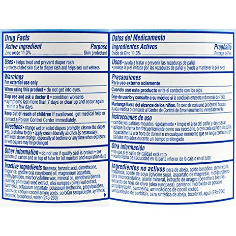 Creme para Assaduras Diárias de Bebê, Proteção Completa Comprovada Clinicamente para Reduzir Vermelhidão em Apenas uma Aplicação*, com Óxido de Zinco Botânicos, Recomendado por Pediatras - Balmex