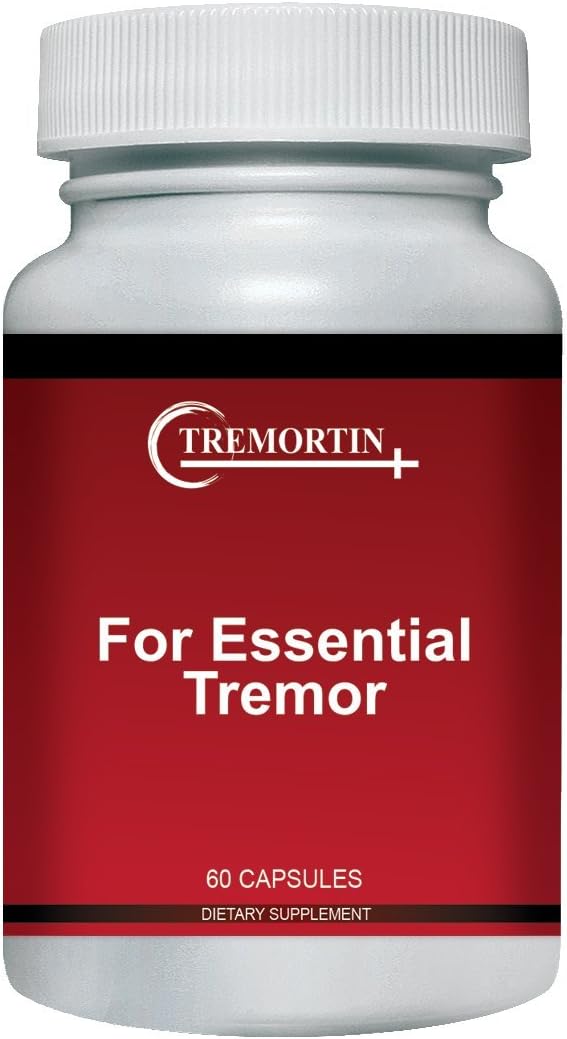 Tremortin - Suplemento Herbal Natural para Tremor Essencial – Alívio para Tremores nas Mãos, Braços, Pernas e Voz (60 Cápsulas)