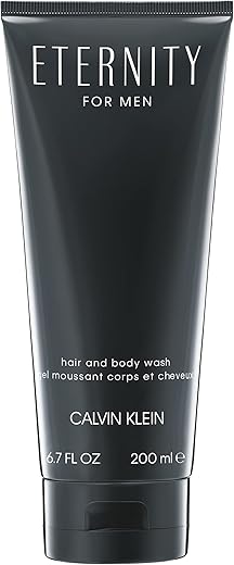 Calvin Klein Eternity for Men – Gel de Banho e Cabelo, 200 ml (1 unidade)